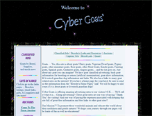 Tablet Screenshot of cybergoat.com